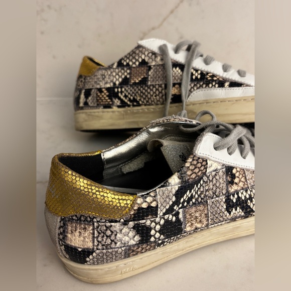 P448 Picasso Women’s Sneakers Reptile Python - Picture 5 of 16